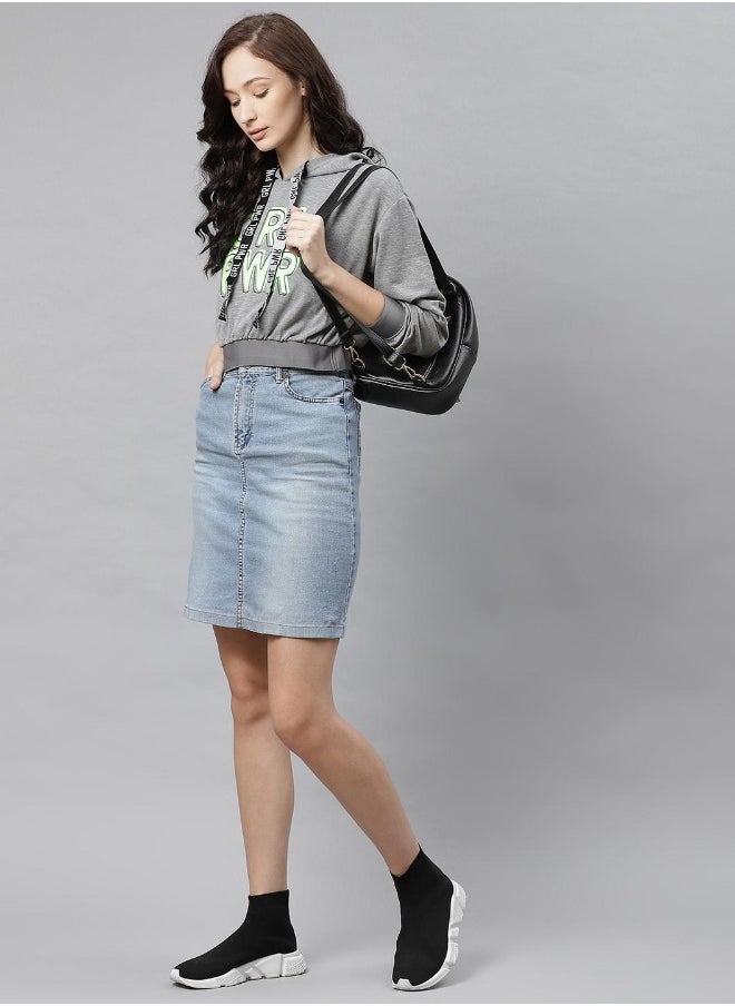 Hubberholme Grey Sweatshirt For Women  - Image 3
