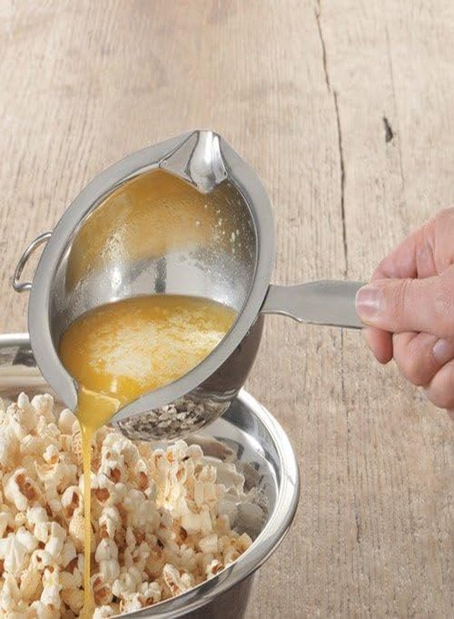 RSVP International Endurance (DBL-IN) Double Boiler | Easily Move Food from Insert to Plate | Perfect for Smaller Pots & Pans | Dishwasher Safe, 2 Cups, Stainless Steel - Image 5