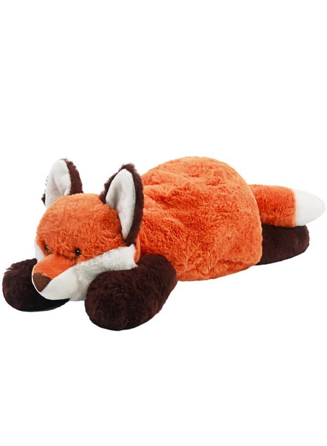 ARELUX Soft Red Fox Stuffed Animals:18In Fox Plush Cute Cuddly Body Pillow Hug Sleeping Fluffy Wild Animal Toys Bed Decor Plushie Doll Gifts For Birthday Kids Girls Boys Toddler - Image 1