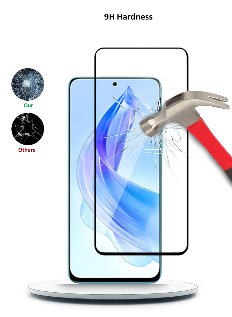 Techie Honor 90 lite 5G 2023 Full Cover HD Tempered Glass Screen Protector - Image 3