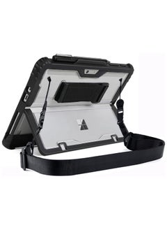 Generic Case for Microsoft Surface Pro 11 (2024),Clear Durable Anti-Drop Smart Tablet Cover with Hand Strap,Pen Holder and Shoulder Strap  - Image 1