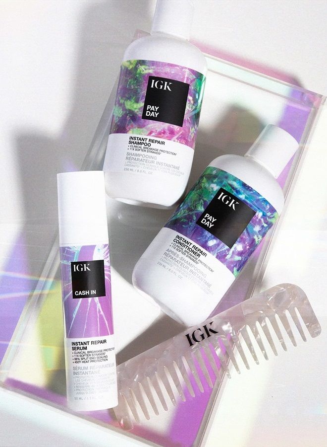 iGK PAY DAY Instant Repair Conditioner | Bond-Building + Damage Repair | Vegan + Cruelty Free | 8 Oz - Image 3