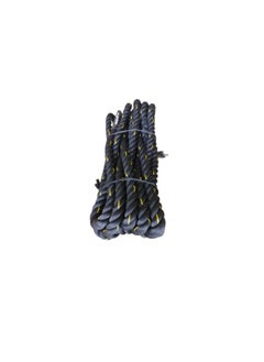 LIFTDEX Exercise Battle Rope or Strength Training Fitness Training Heavy Workout Rope Black - 12 Meters.  - Image 3