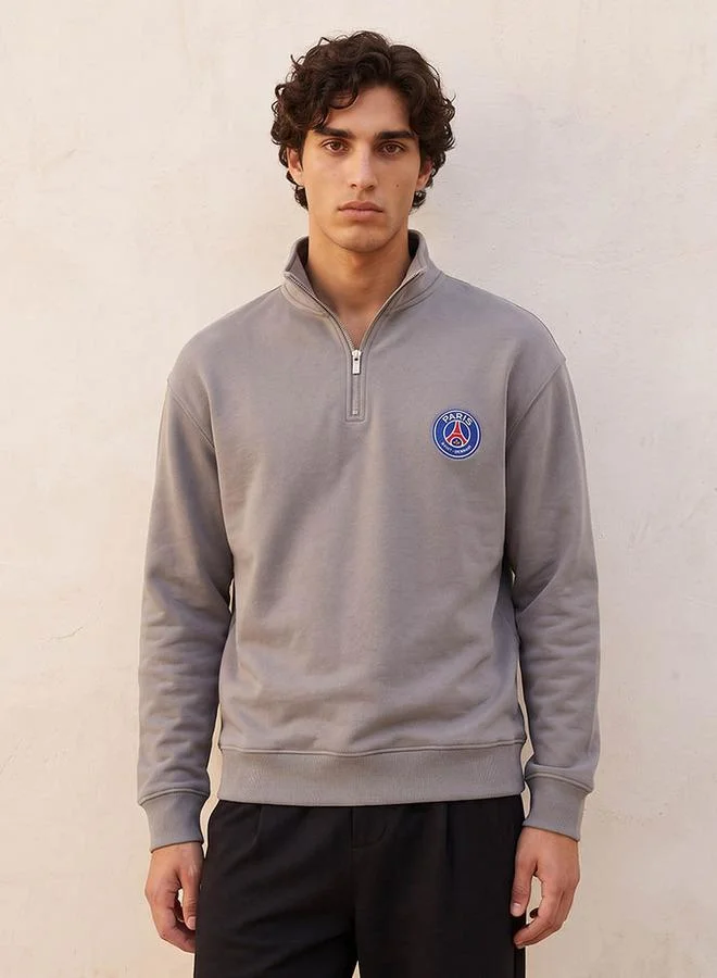 SP Characters Paris Saint-Germain Half-Zip Sweatshirt