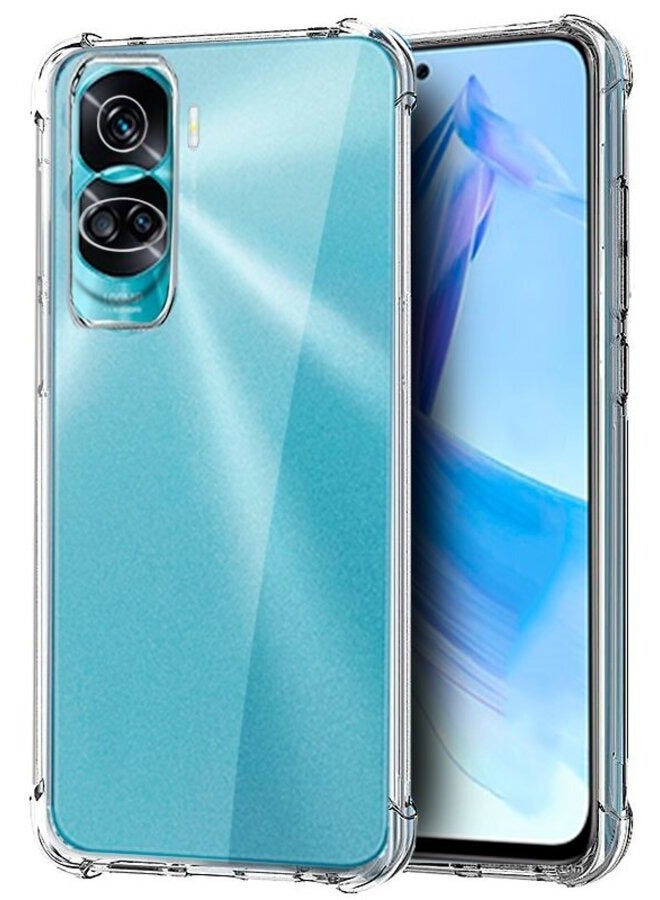 إيف Case for Honor 90 Lite Clear Cover Cover Cover Froofchproof مرنة TPU الوفير تغطية شفافة مضادة لغطاء الخدش حماية كاملة الكاميرا مصممة لشرف 90 لايت - Image 1