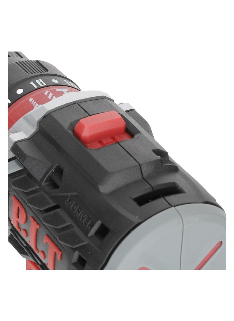 .P.I.T.  20V Cordless Brushless Impact Drill Driver  - Chuck size (10)mm Max Torque (40)N.m (prof)- battery (2)Amp and charger included