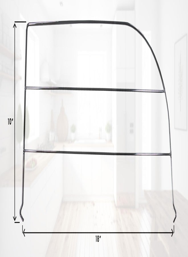 HOLDN’ STORAGE Pull-Out Divider Rack for Sliding Kitchen Drawers - Set of 6 Dividers to Secure Bakeware, Cutting Boards, Trays and Cookie Sheets, Heavy-Duty Chrome Organizer for Cabinets, Pantry & More. - Image 5
