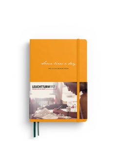 LEUCHTTURM1917  Some Lines A Day  5 Year Memory Notebook  Hardcover Journal 366 Pages for 5 Years of Entries Rising Sun