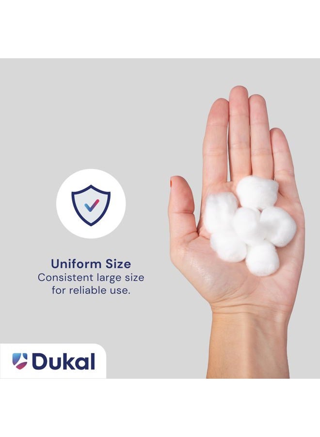 dukal 802 Cotton Balls, Non Sterile, Large (Pack of 2000) - Image 3