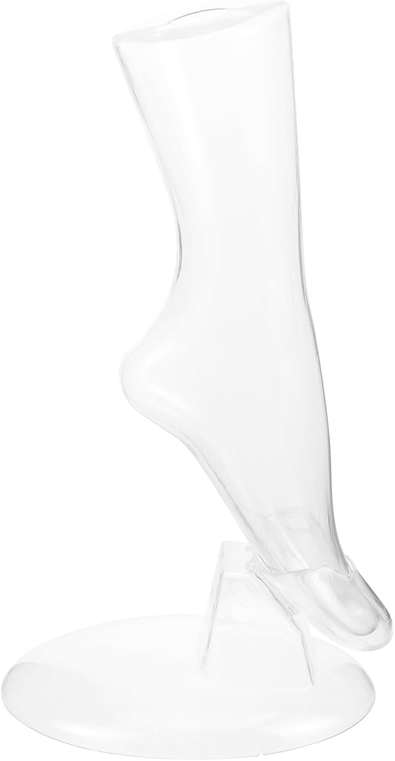Female Mannequin Foot Display Base Sock and Stockings Model Foot Mold for Anklet and Sock Display for Retail and Home Use - Image 1