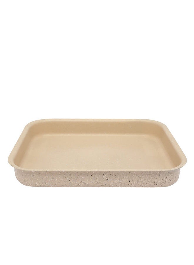 Trust Non-Stick Aluminum Rectangular Roasting Pan Beige  - Image 2