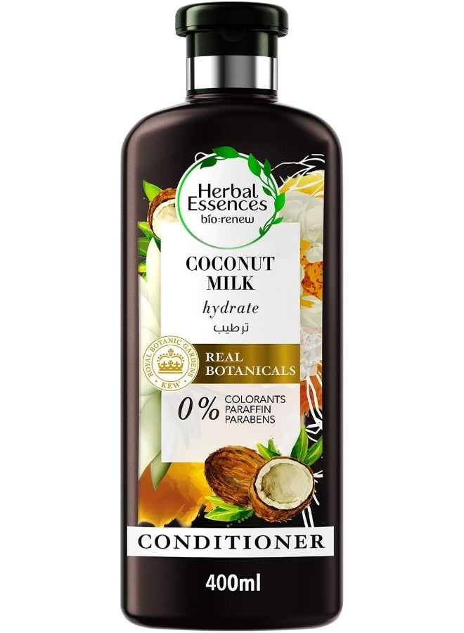 Herbal Essences Bio:Renew Coconut Milk Conditioner 400Ml - Image 1