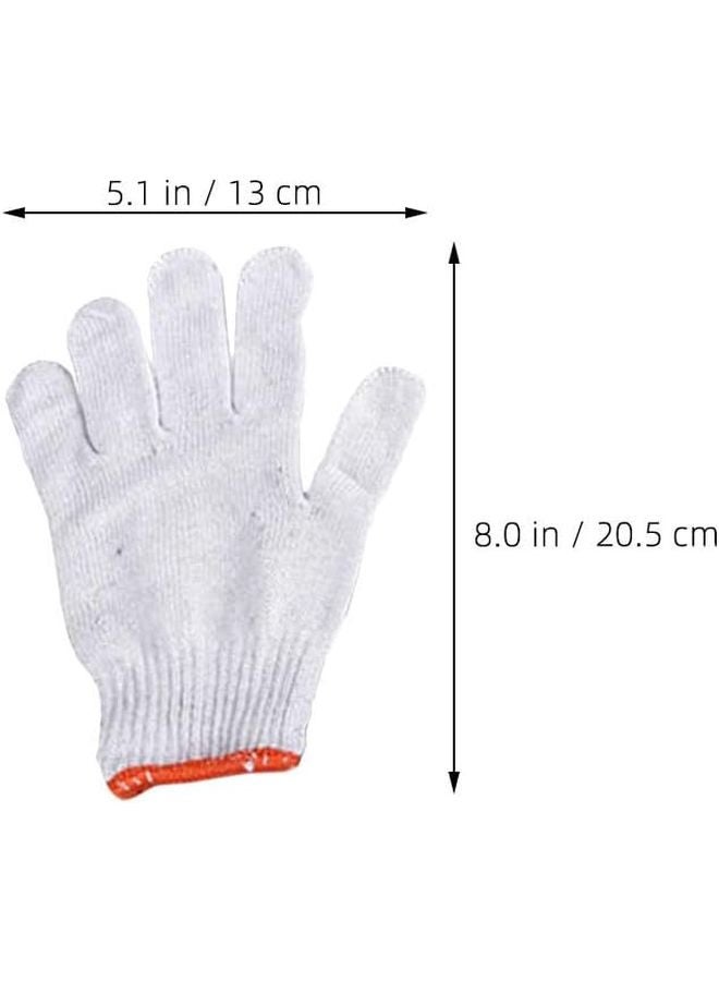 Healifty 30 Pairs Non Slip Work Gloves for Construction Mechanical Repair DIY Breathable Portable - Image 3