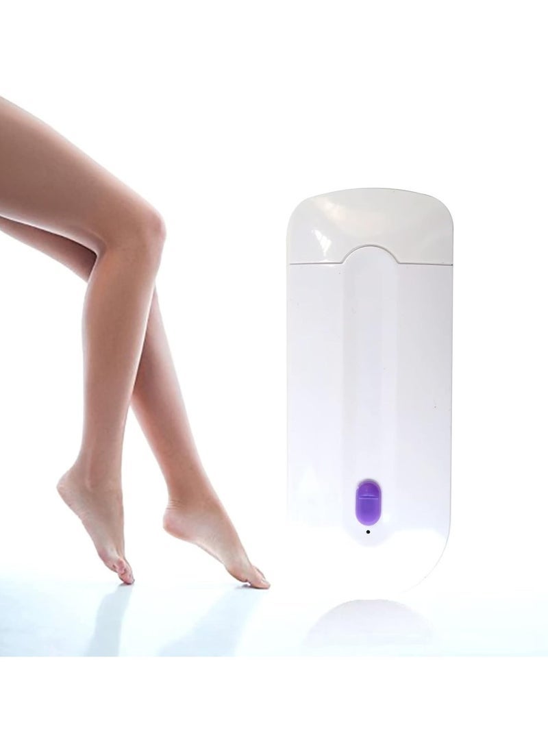 ELTRAZONE 2 In 1 Silky Smooth Hair Eraser and Epilator for Women – Gentle, Painless Hair Removal Device with Advanced Light Technology – Effortlessly Remove Hair from Any Part of the Body – Smooth Touch Design for Sensitive Skin and Long-Lasting Results - Image 3