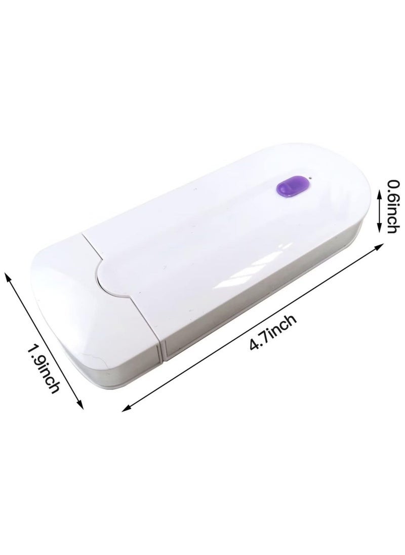 ELTRAZONE 2 In 1 Silky Smooth Hair Eraser and Epilator for Women – Gentle, Painless Hair Removal Device with Advanced Light Technology – Effortlessly Remove Hair from Any Part of the Body – Smooth Touch Design for Sensitive Skin and Long-Lasting Results - Image 2