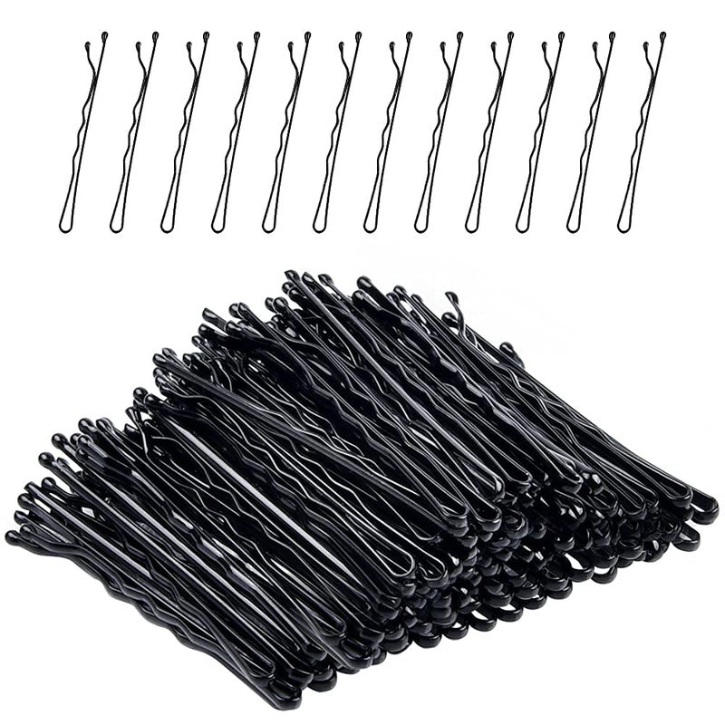 Belicia Bobby Pins Black Pins for Pins Bulk 120Count Black2 inch - Image 1