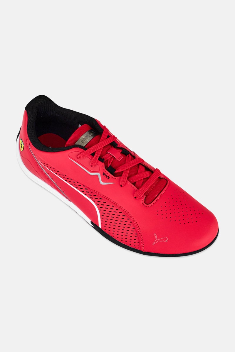 PUMA Men Ferrari Drift Cat 11 Lace Up Outdoor Shoes, Red - Image 1