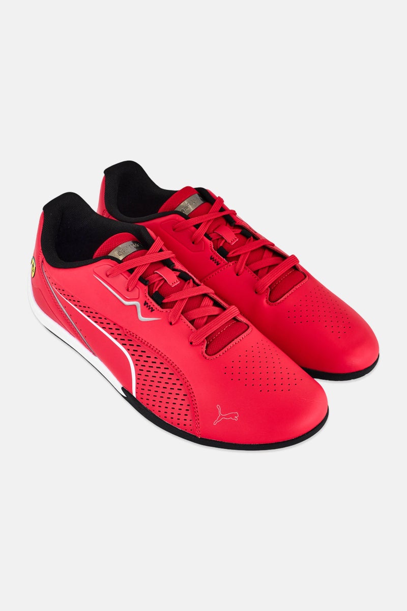 PUMA Men Ferrari Drift Cat 11 Lace Up Outdoor Shoes, Red - Image 2