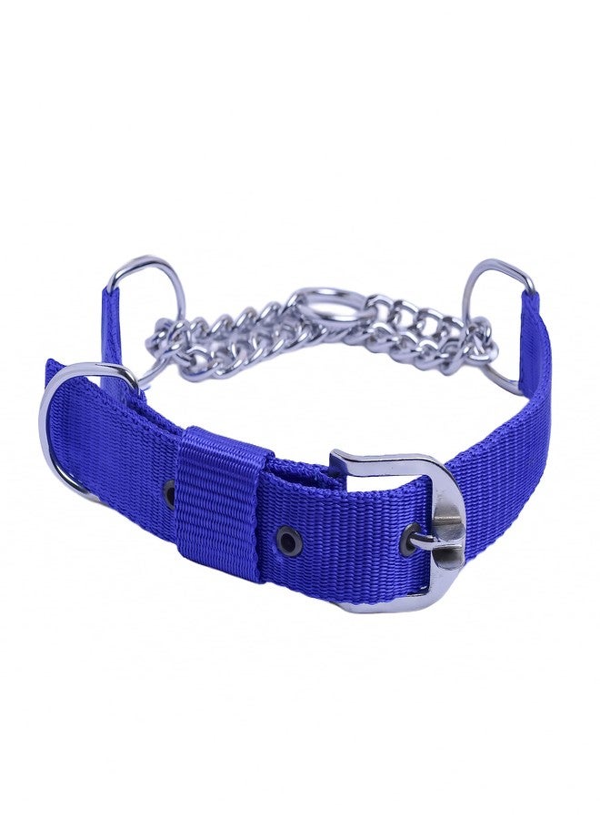 VIPCOLLECTION VIP Collection Combo of Dog Harness tainless Steel Choke Collar with Comfortable Rope Leash Comfortable for Walking Running Training (Extra Large, Blue) - Image 2