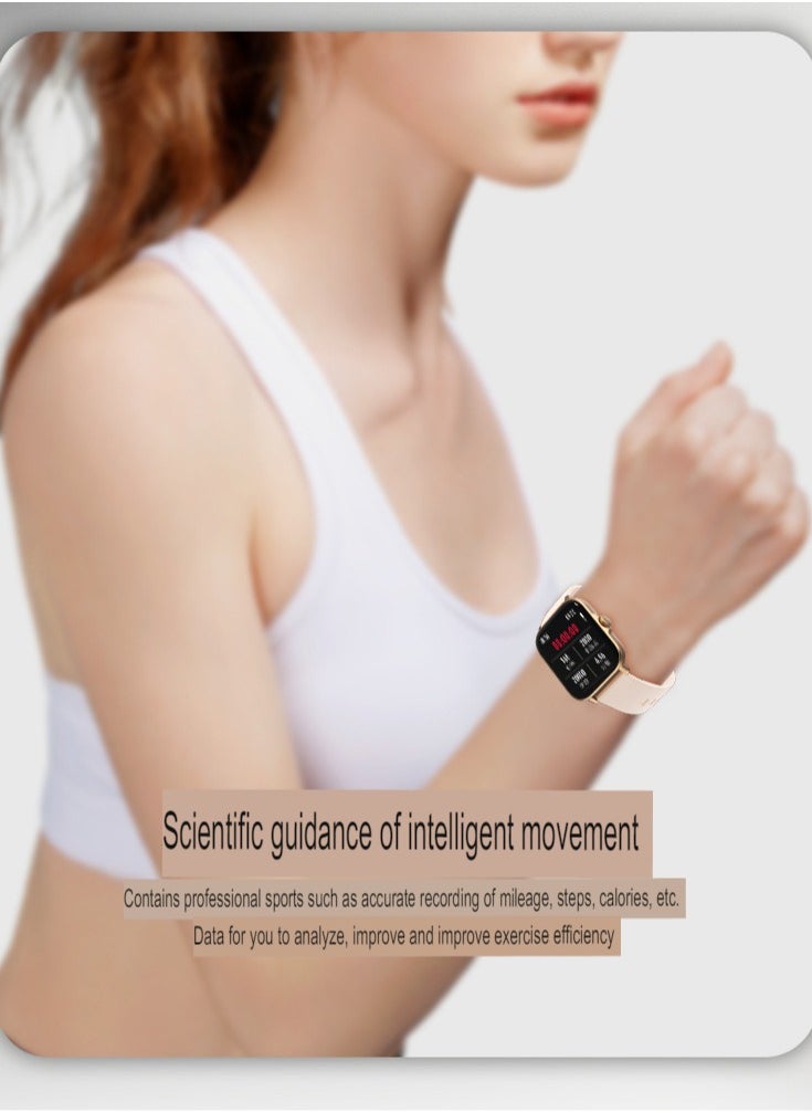 AROAQ - Smart Watch, 1.7" Large HD Display Fitness Tracker Watch, Ip67 Waterproof Long Battery Life Smart Wrist Watch, Heart Rate Sleep Monitor Health Monitor Watch with 28 Sports Mode, (Silver Gray) - Image 1