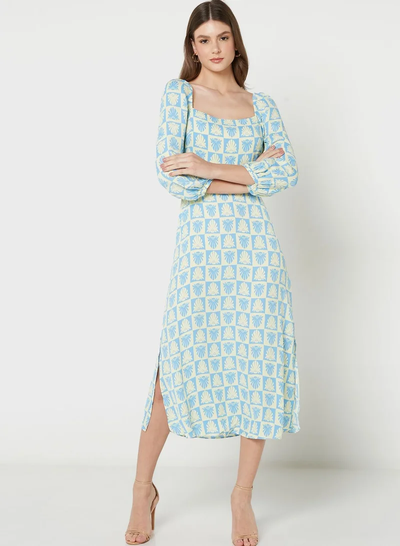 WHISTLES Shell Printed Dress