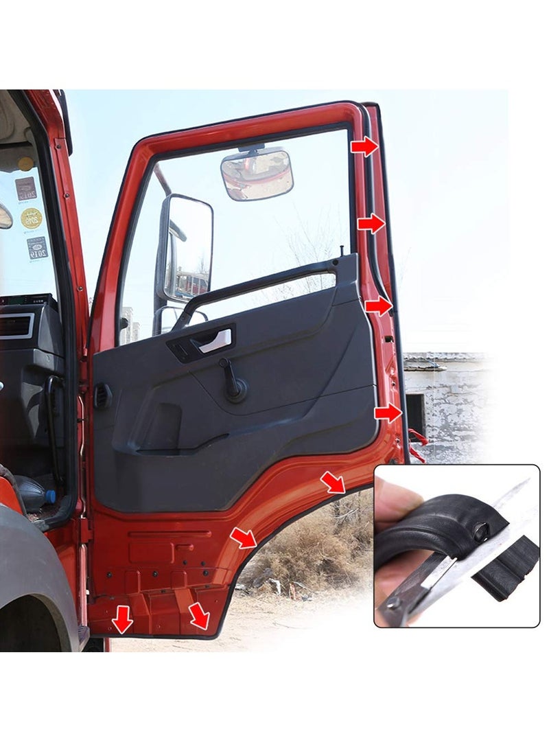 SYOSI Car  Rubber Seal, Automotive Door Rubber Seal Trim Seal Strip with Side Bulb for Cars, Boats, Trucks, RVs and Home Applications - PVC Bulb Trim with EPDM Rubber Seal (20Ft) - Image 2