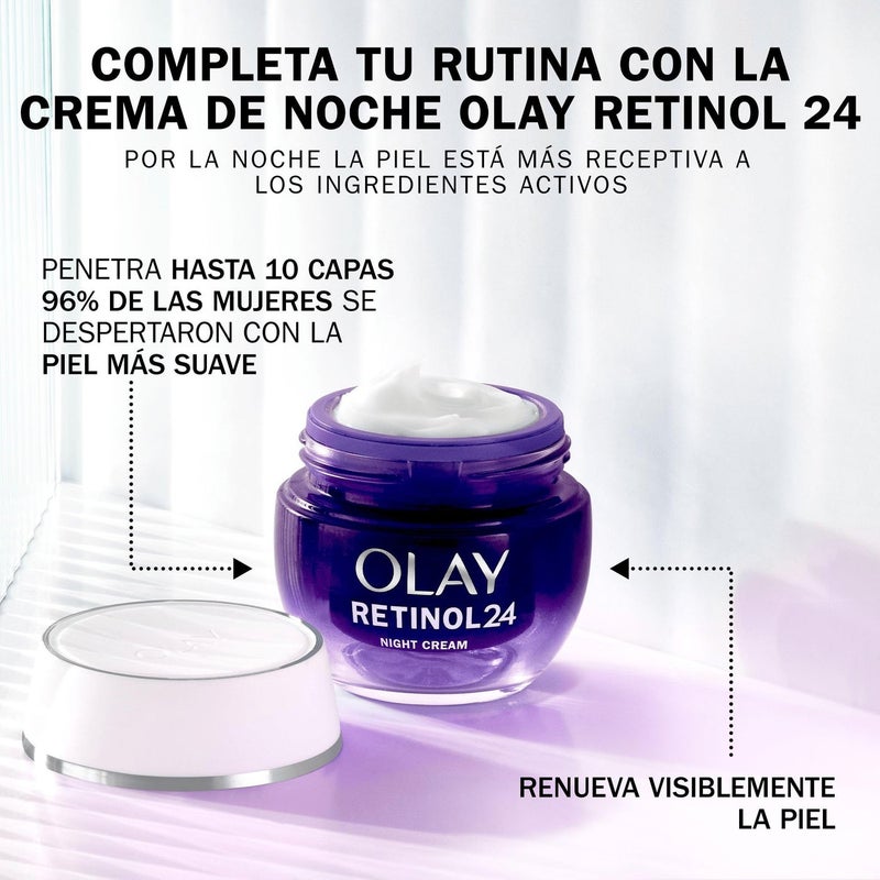 Olay Regenerist Retinol24 Night Moisturizing Cream, 50 ml - Image 2