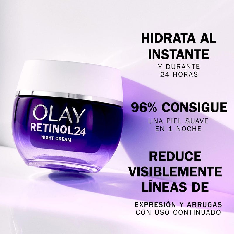 Olay Regenerist Retinol24 Night Moisturizing Cream, 50 ml - Image 4
