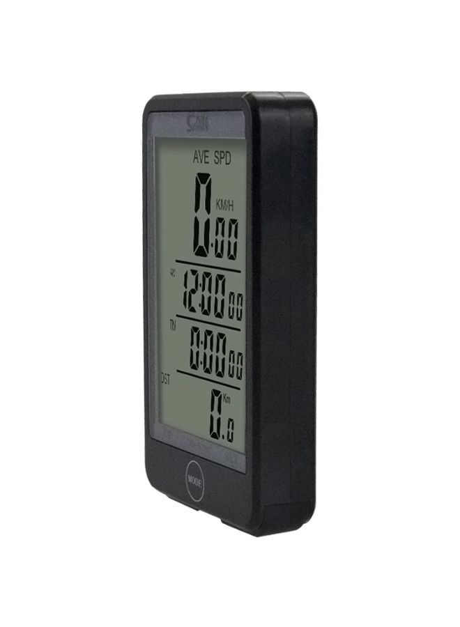 نيبمينينت عداد سرعة للدراجة مقاوم للماء مع شاشة LCD بإضاءة خلفية 11 x 4سم - Image 3