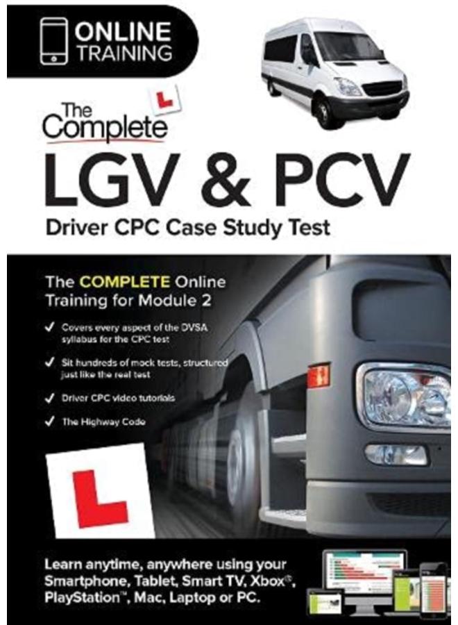 The Complete LGV & PCV Driver Case Study Test (Online Subscription)