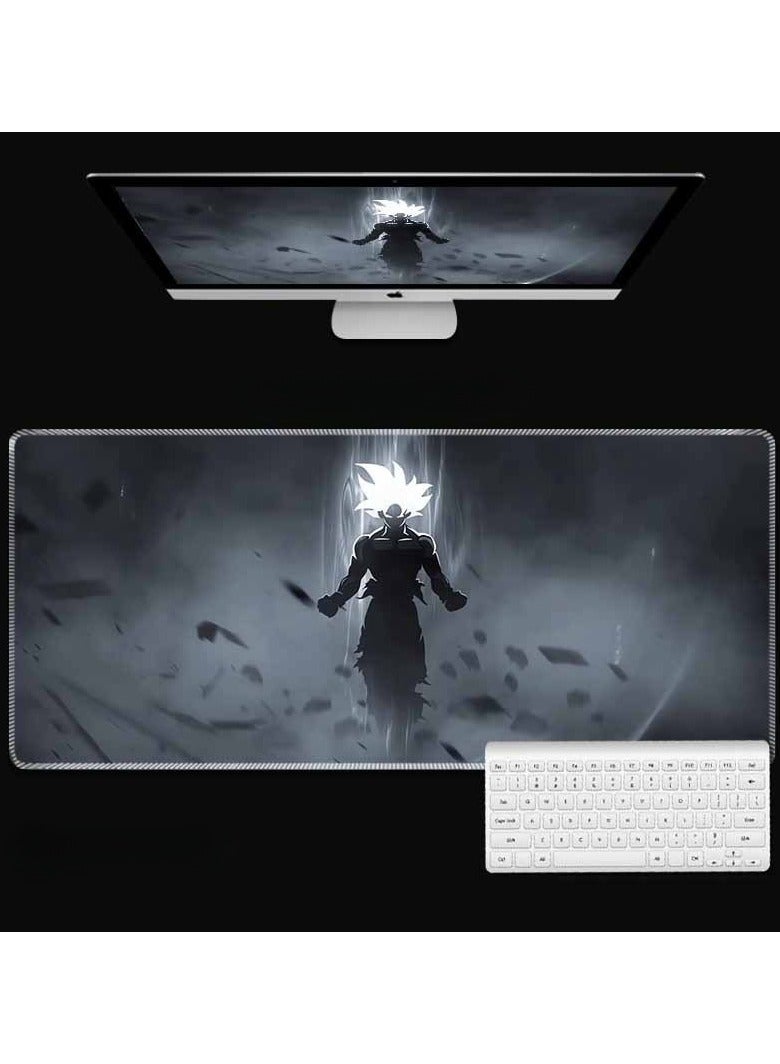 KUYING Dragon Ball Anime Anti slip Keyboard Mat Game Table Mat 