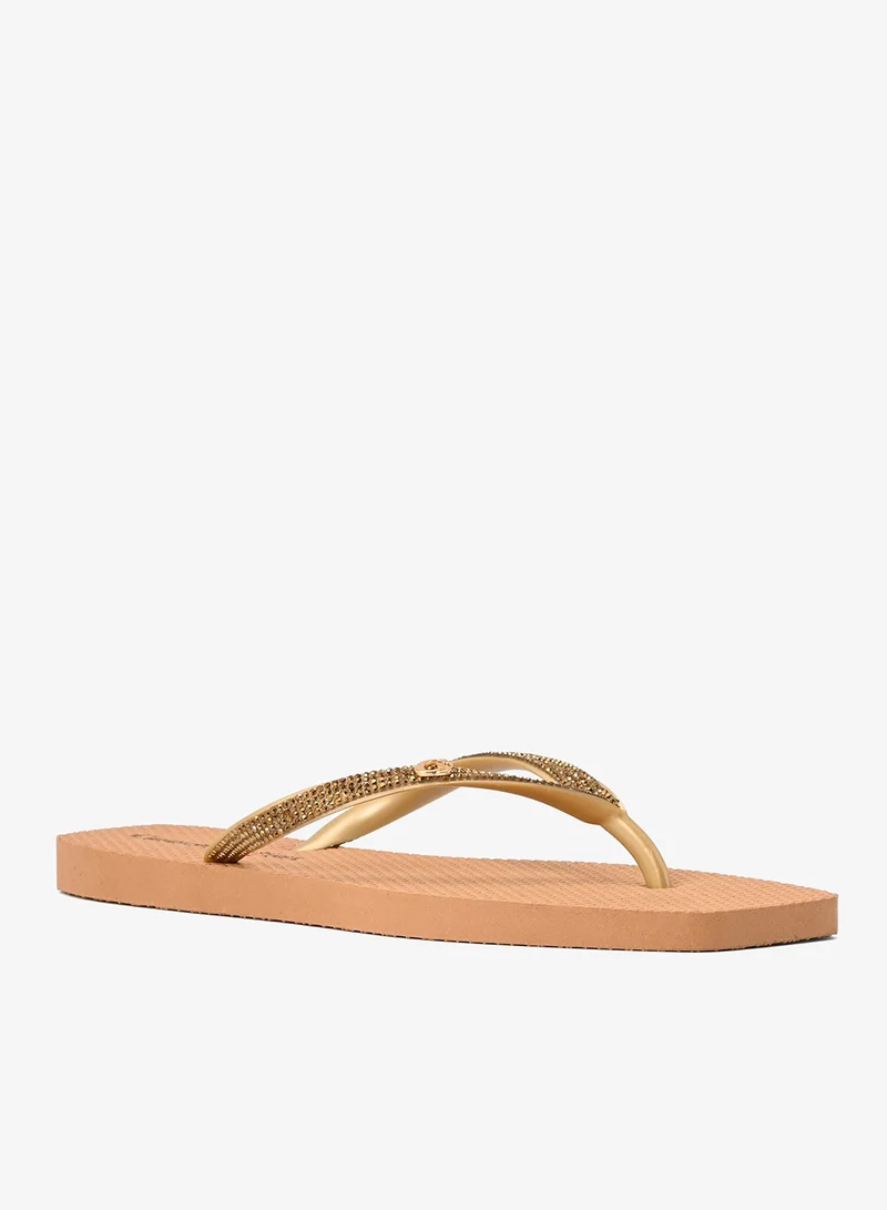 Carmen Steffens Flip-Flops Golden Shine