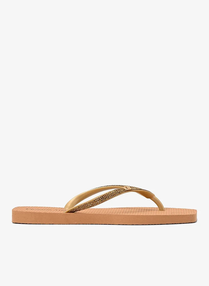 Carmen Steffens Flip-Flops Golden Shine