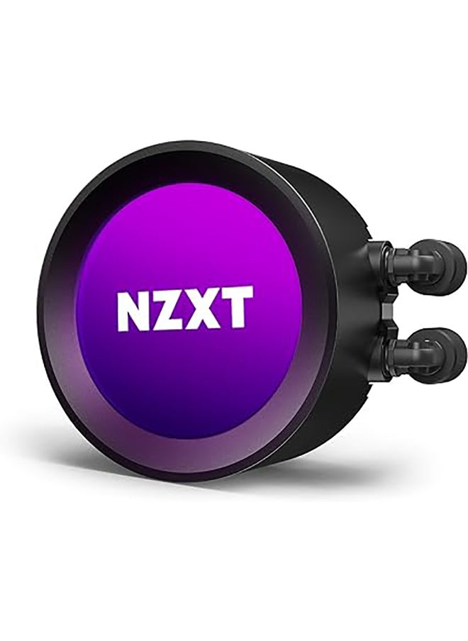 NZXT - Kraken Z63 280 mm - RL-KRZ63-01 - AIO RGB CPU Liquid Cooler - Customizable LCD Display - Improved Pump - Powered by CAM V4 - RGB Connector - Aer P 140 mm Radiator 2 Fans Included - Image 1