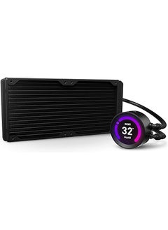 NZXT Kraken Z63 280 mm - RL-KRZ63-01 - AIO RGB CPU Liquid Cooler - Customizable LCD Display - Improved Pump - Powered by CAM V4 - RGB Connector - Aer P 140 mm Radiator 2 Fans Included  - Image 3