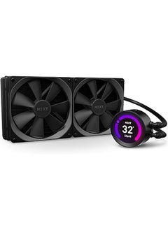 NZXT Kraken Z63 280 mm - RL-KRZ63-01 - AIO RGB CPU Liquid Cooler - Customizable LCD Display - Improved Pump - Powered by CAM V4 - RGB Connector - Aer P 140 mm Radiator 2 Fans Included  - Image 1