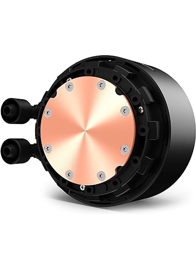 NZXT - Kraken Z63 280 mm - RL-KRZ63-01 - AIO RGB CPU Liquid Cooler - Customizable LCD Display - Improved Pump - Powered by CAM V4 - RGB Connector - Aer P 140 mm Radiator 2 Fans Included - Image 1