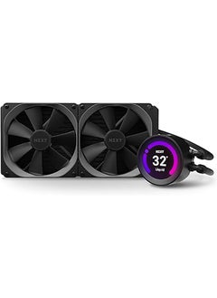 NZXT Kraken Z63 280 mm - RL-KRZ63-01 - AIO RGB CPU Liquid Cooler - Customizable LCD Display - Improved Pump - Powered by CAM V4 - RGB Connector - Aer P 140 mm Radiator 2 Fans Included  - Image 2
