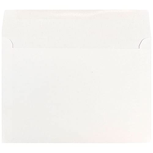 JAM PAPER 7 x 10 Booklet Commercial Envelopes - White - 50/Pack - Image 2