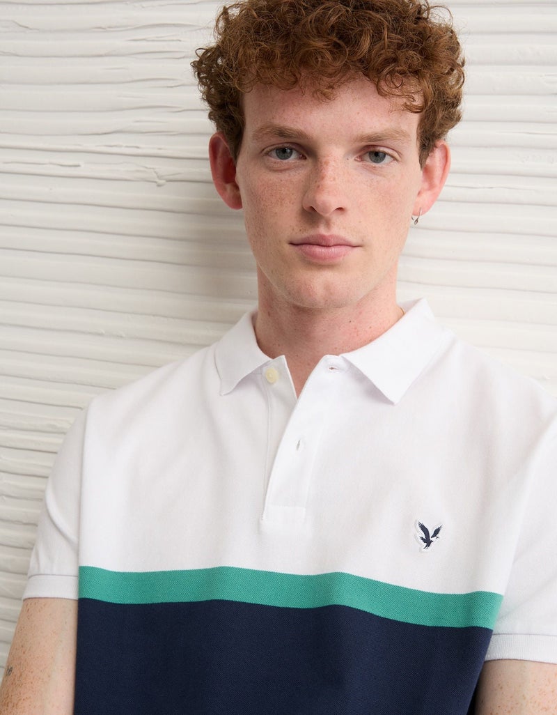 American Eagle AE Slim Fit Stretch Polo Shirt - Image 3