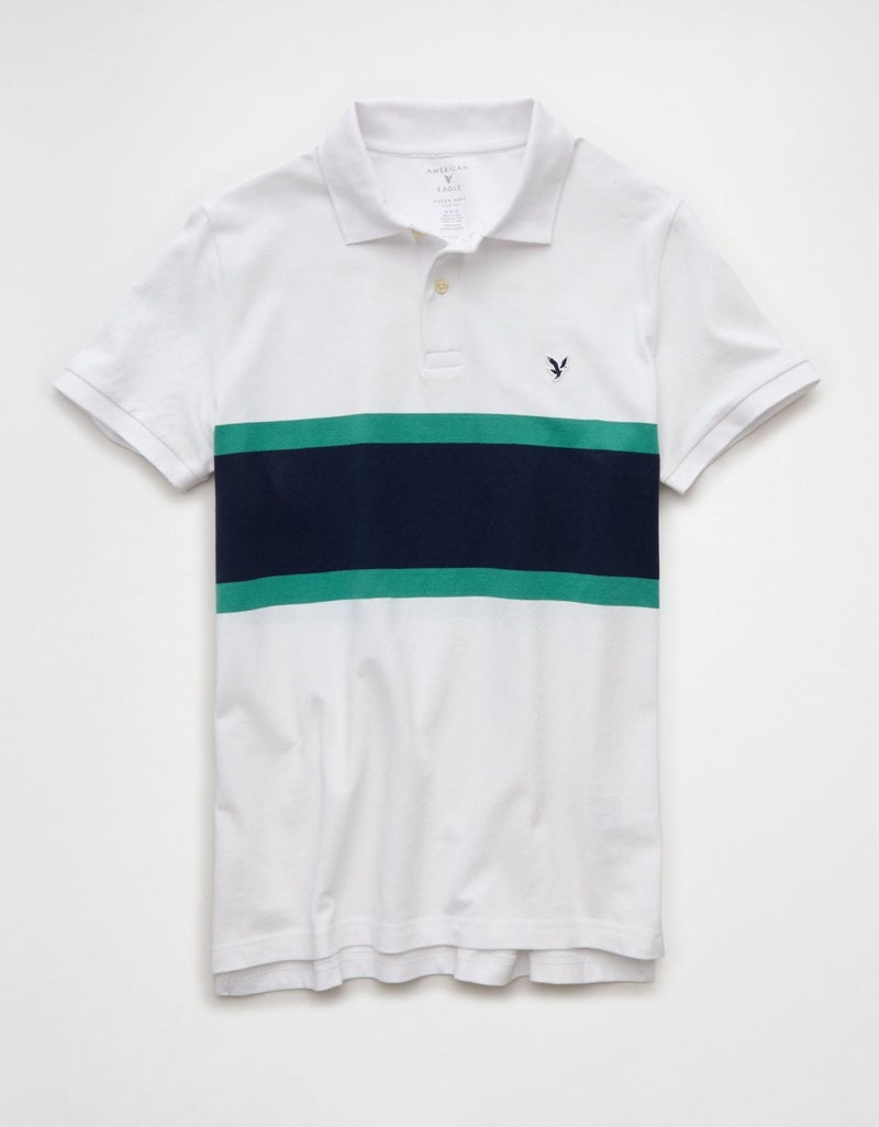 American Eagle AE Slim Fit Stretch Polo Shirt - Image 4