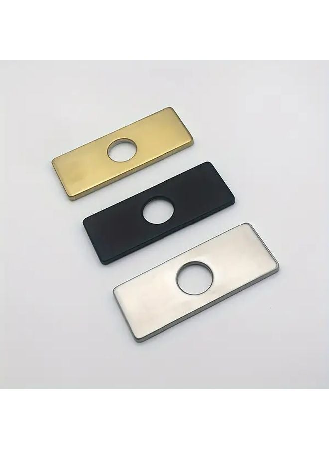 6 Inch Brushed Stainless Steel 304 Kitchen Faucet Deck Plate Cover - Image 3