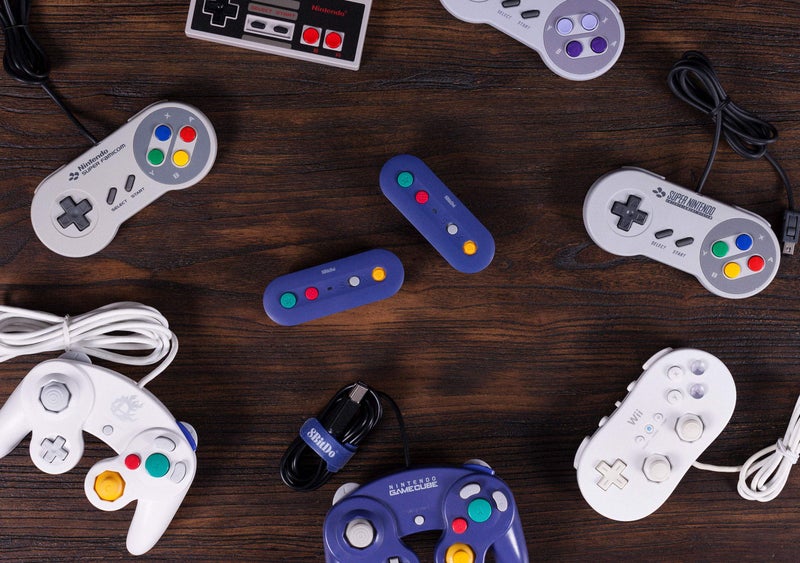 8Bitdo Gbros. Wireless Adapter for Nintendo Switch (Works with Wired GameCube & Classic Edition Controllers) - Nintendo Switch - Image 5
