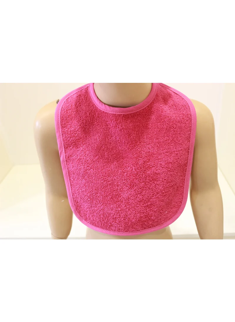 اندر هوم Baby Food Bib Curly Bib Cotton Plain Towel Baby Apron