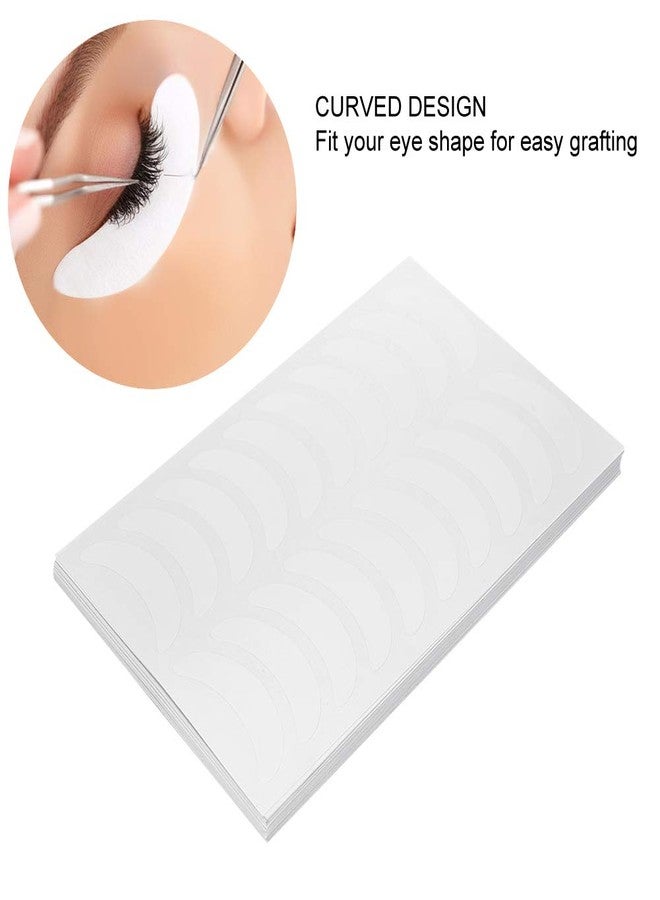 Sonew 500 Pairs Eyelash Extension Sticker, Eye Positioning Tips Sticker Lash Mapping Stickers Eyelash Under Eye Pads Positioning Paper Tips Sticker Wraps Make Up Tools - Image 4