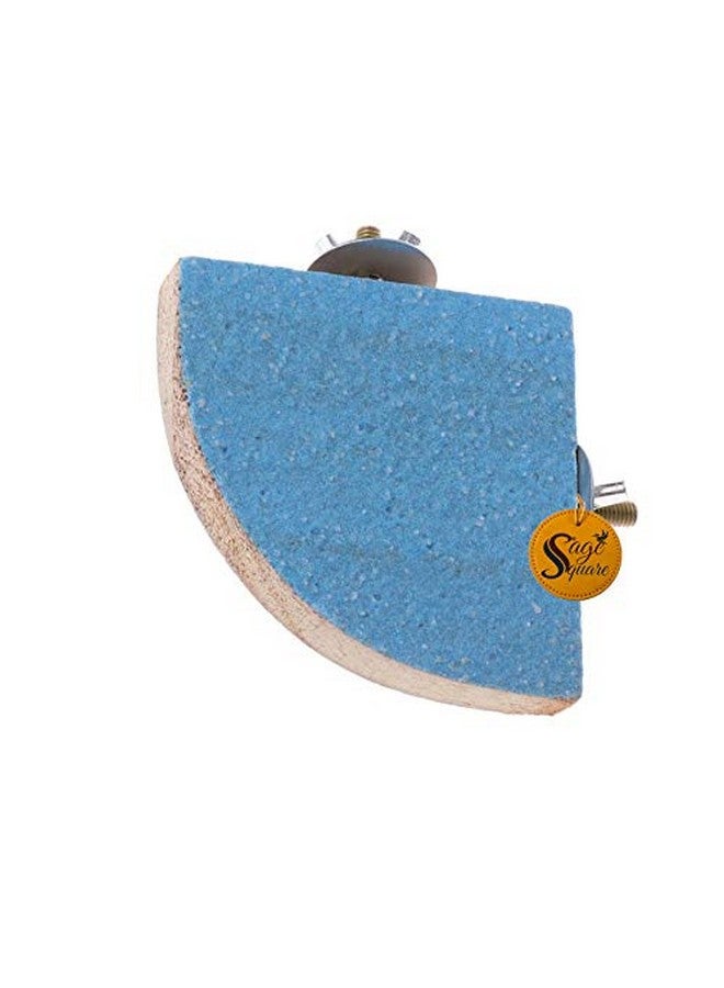 Sage Square Natural Wood Platform Of Sand For Healthy Nail & Teeth Trimming Of Hamster, Sugar Glider, Hedgehog, Gerbil, Rat, Mice (9 Inches) - Image 5