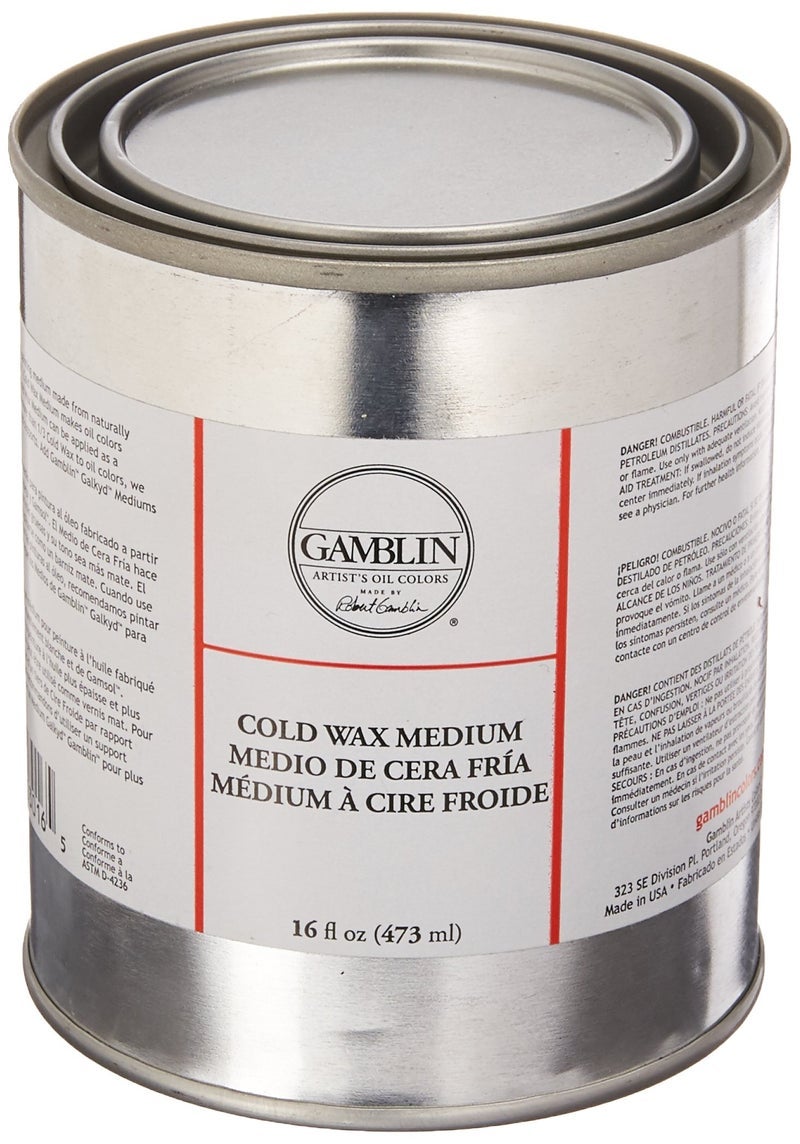 GAMBLIN Cold Wax Medium Size: 16 oz