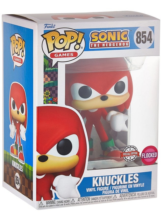 Funko فانكو بوب! ألعاب #854 سونيك القنفذ إصدار محدود مزخرف ناكلز - Image 3