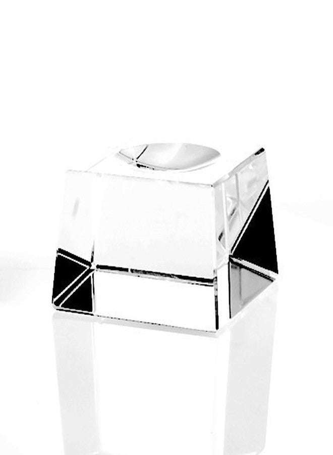 أملونج كريستال حامل كريستالي بزاوية من أملونج لكرة كريستالية مقاس 6 بوصات (150 مم).