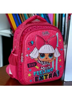 L.O.L Feeling Extra School Bag Embossed  - Image 1